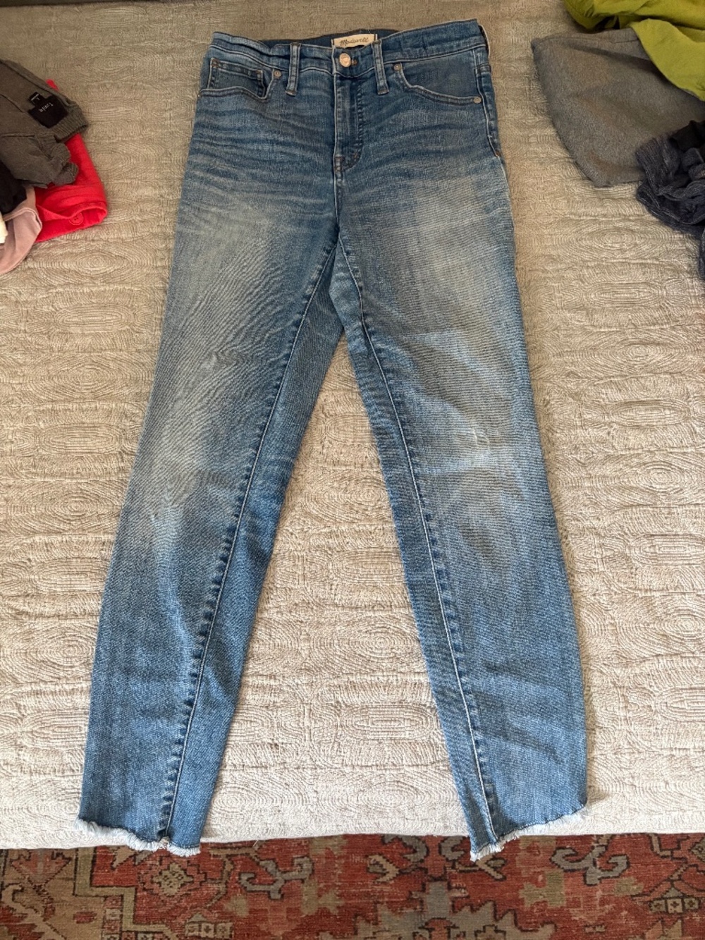 Madewell Tulip Hem Jeans